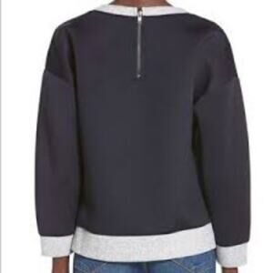 Lucca Couture Urban Outfitters scuba sweatshirt oversized zip back size Medium